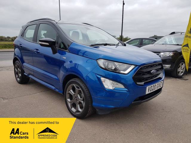 Ford Ecosport 1.0 EcoBoost 140 ST-Line 5dr Hatchback Petrol Blue