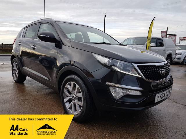 Kia Sportage 1.7 CRDi ISG 2 5dr Estate Diesel Black