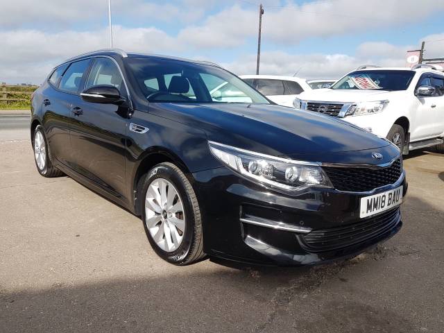 Kia Optima 1.7 CRDi ISG 2 5dr Estate Diesel Black