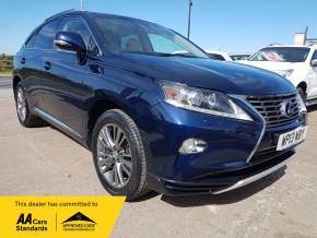 LEXUS RX at Halfway Garage Hull