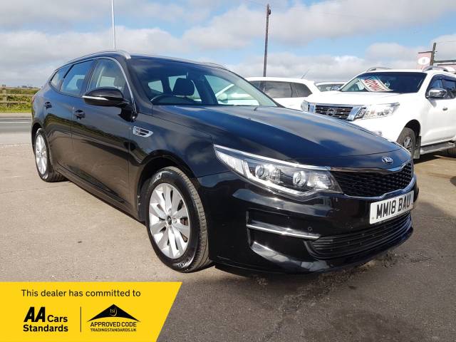 Kia Optima 1.7 CRDi ISG 2 5dr Estate Diesel Black