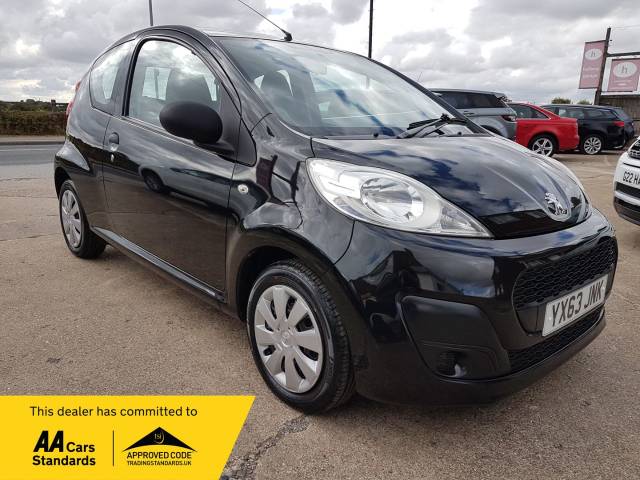 Peugeot 107 1.0 Access 3dr Hatchback Petrol Black