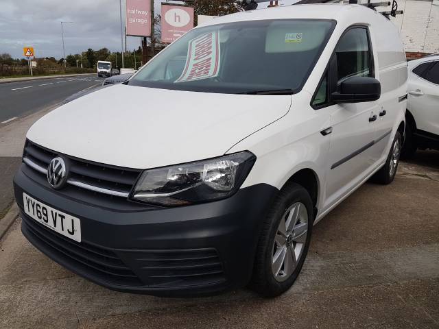Volkswagen Caddy 2.0 TDI BlueMotion Tech 102PS Startline Van Commercial Diesel White