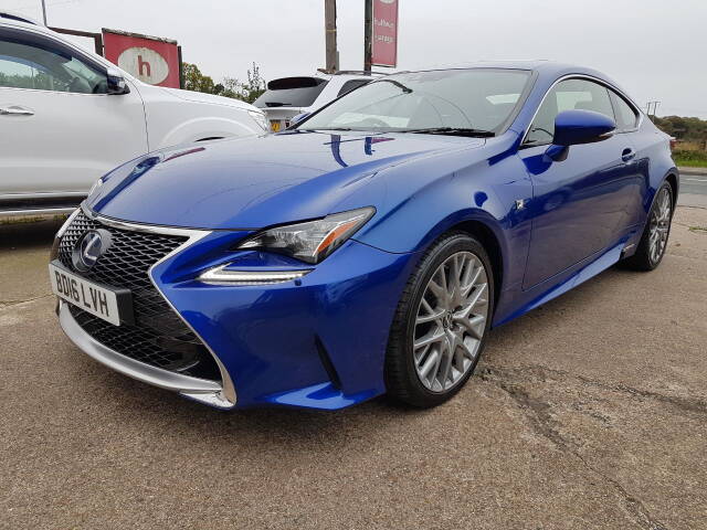 2016 Lexus Rc 300h 2.5 F-Sport 2dr CVT