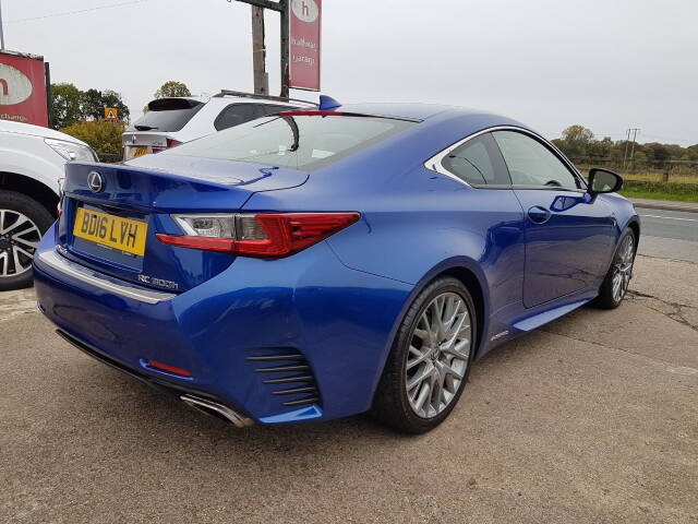 2016 Lexus Rc 300h 2.5 F-Sport 2dr CVT